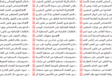 مجموعة من المقالات في المسطرة المدنية