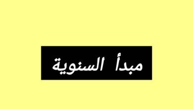 تعريف مبدأ السنوية والإستثناءات الواردة عليه