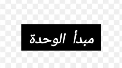 تعريف مبدأ الوحدة وأهميته والإستثناءات الواردة عليه