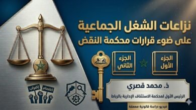 نزاعات الشغل الجماعية على ضوء قرارات محكمة النقض نزاعات الشغل الجماعية على ضوء قرارات محكمة النقض