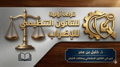 قراءة أولية للقانون التنظيمي المتعلق ب الإضراب