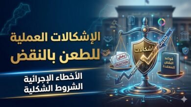 الإشكالات العملية للطعن بالنقض