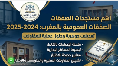 نظام الصفقات العمومية بالمغرب: قراءة شاملة في مستجدات المرسوم رقم 2.22.431 نظام الصفقات العمومية بالمغرب: قراءة شاملة في مستجدات المرسوم رقم 2.22.431